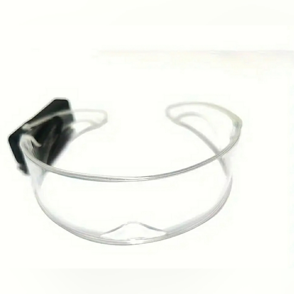 Rave Glasses led glow in dark glasses Colorful light bars clear vision
